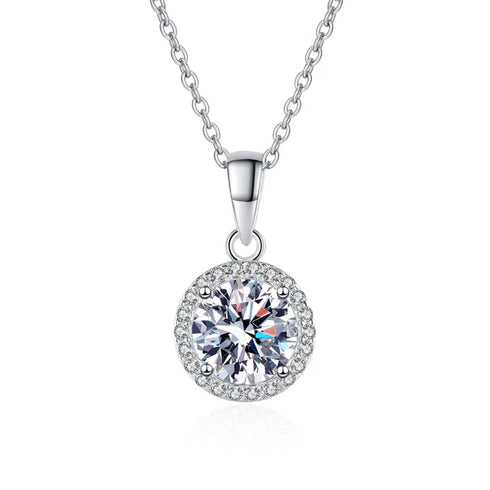 MJ-32 Sterling 100% 925 Silver Wedding Party Fine Jewelry Gift Pendant