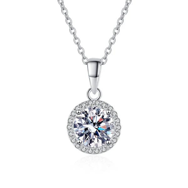 MJ-32 Sterling 100% 925 Silver Wedding Party Fine Jewelry Gift Pendant