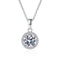 MJ-32 Sterling 100% 925 Silver Wedding Party Fine Jewelry Gift Pendant