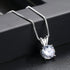 MJ-18 Sterling 100% 925 Silver Wedding Party Fine Jewelry Gift Pendant