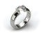 MJ-Female Set Diamond Ring,Necklace,Earing Silver 925