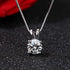 MJ-18 Sterling 100% 925 Silver Wedding Party Fine Jewelry Gift Pendant
