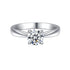 MJ-112 Classic 925 Sterling Silver Moissanite Ring stylish jewelry Anniversary Ring