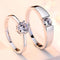 MJ-002 Silver Couple Ring 2