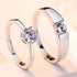 MJ-002 Silver Couple Ring 2