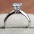 MJ-103 Classic 925 Sterling Silver Moissanite Ring stylish jewelry Anniversary Ring