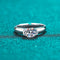 MJ-117 Classic 925 Sterling Silver Moissanite Ring stylish jewelry Anniversary Ring