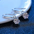MJ-53 D Color Moissanite Lab Diamond Stud Earring For Women 925 Sterling Silver Wedding Engagement Ear Studs Jewelry