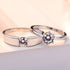 MJ-002 Silver Couple Ring 2
