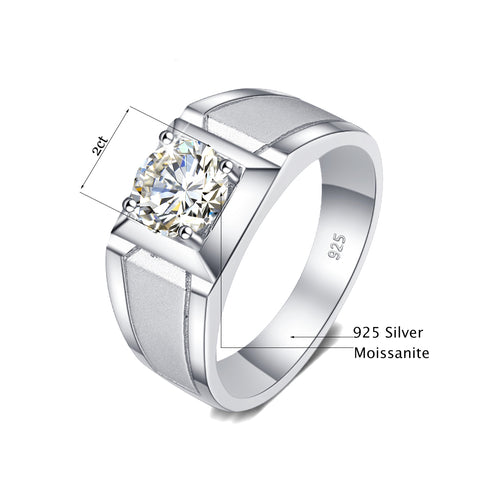 MJ-208 Original Moissanite Diamond Ring