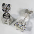 MJ-51 D Color Moissanite Lab Diamond Stud Earring For Women 925 Sterling Silver Wedding Engagement Ear Studs Jewelry