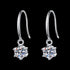 MJ-53 D Color Moissanite Lab Diamond Stud Earring For Women 925 Sterling Silver Wedding Engagement Ear Studs Jewelry
