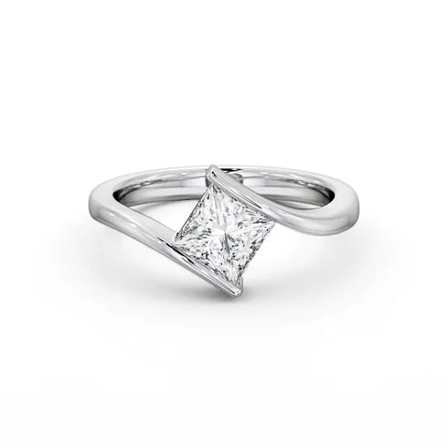 MJ-127 Classic 925 Sterling Silver Moissanite Ring stylish jewelry Anniversary Ring