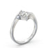 MJ-127 Classic 925 Sterling Silver Moissanite Ring stylish jewelry Anniversary Ring