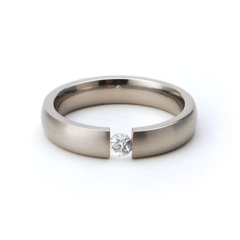 MJ-207 D Color Moissanite Wedding Band Men Ring 925 Sterling Silver Engagement Rings For Man With GRA Certificate Gift