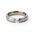 MJ-207 D Color Moissanite Wedding Band Men Ring 925 Sterling Silver Engagement Rings For Man With GRA Certificate Gift
