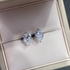 MJ Moissanite – Designer Oval Lab Grown Diamond Stud Earrings