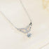 MJ-25 Celestial Wings Moissanite Pendant