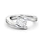 MJ-144 Classic 925 Sterling Silver Moissanite Ring stylish jewelry Anniversary Ring