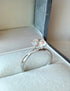 MJ-109 Olivia Round Cut Moissanite Solitaire Engagement Ring stylish jewelry Anniversary Ring