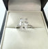 MJ-109 Olivia Round Cut Moissanite Solitaire Engagement Ring stylish jewelry Anniversary Ring