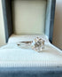 MJ-109 Olivia Round Cut Moissanite Solitaire Engagement Ring stylish jewelry Anniversary Ring