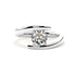 MJ-126 Classic 925 Sterling Silver Moissanite Ring stylish jewelry Anniversary Ring