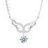 MJ-25 Celestial Wings Moissanite Pendant