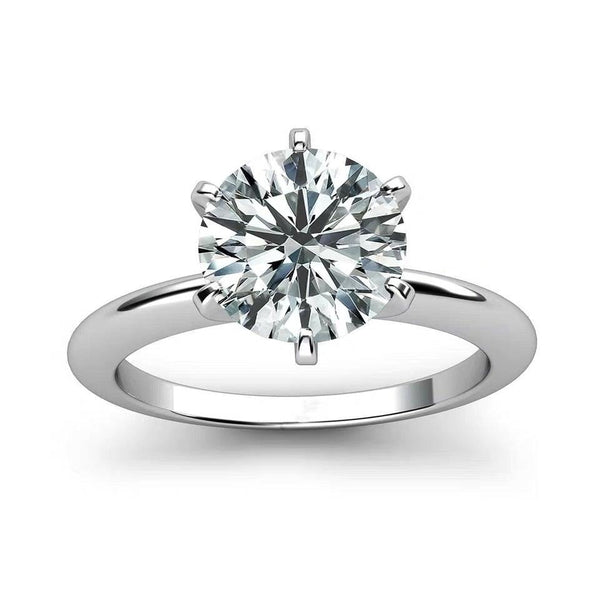 MJ-106 Classic 925 Sterling Silver Moissanite Ring stylish jewelry Anniversary Ring