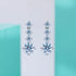 MJ-58 Silver 925 Original Moissanite Diamond Test Past Wedding Drop EarringsJewelry