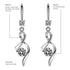 MJ-64 D Color Moissanite Lab Diamond Stud Earring For Women 925 Sterling Silver Wedding Engagement Ear Studs Jewelry