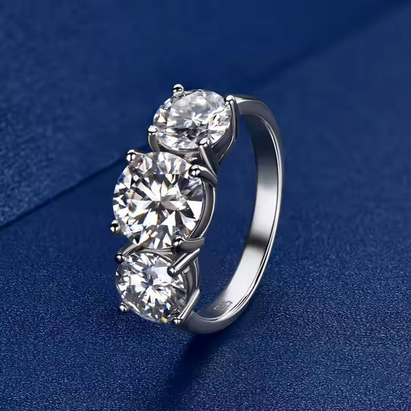 MJ-143 Classic Moissanite Ring