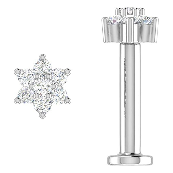 MJ-302 Diamond Nose Pin